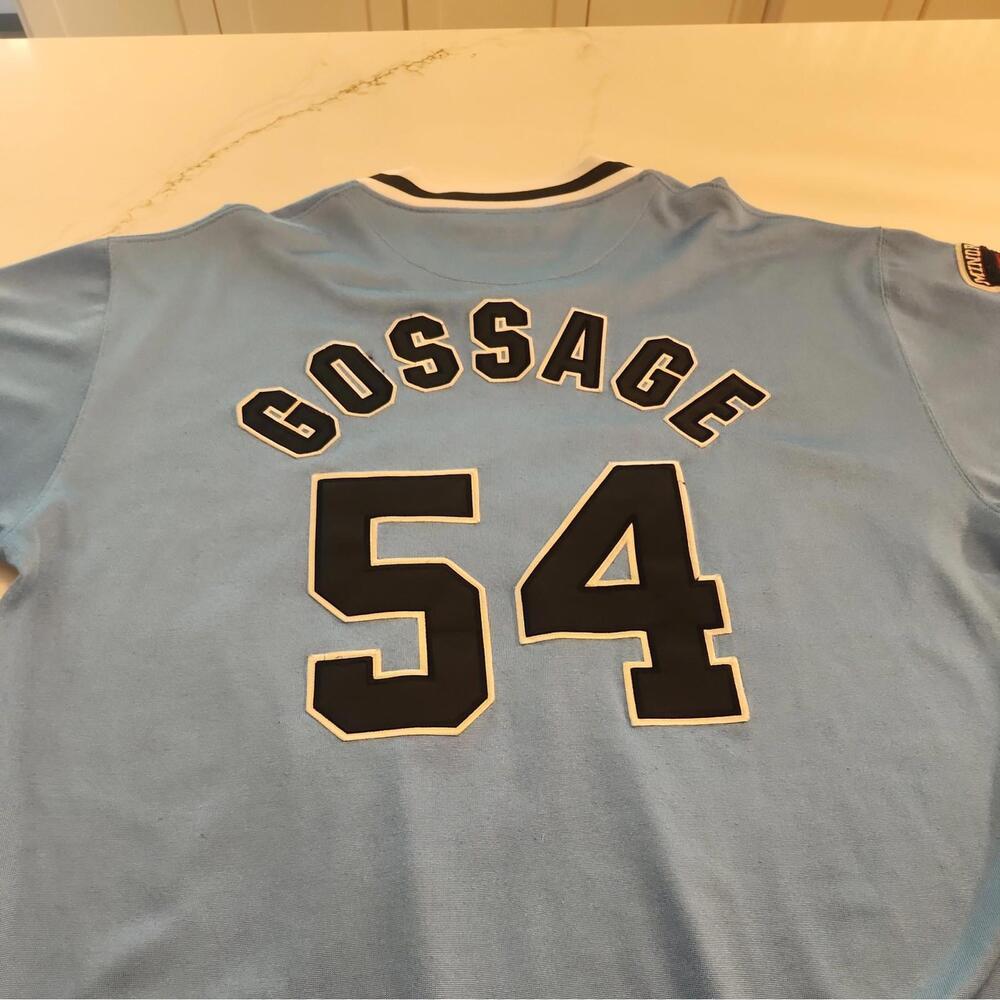 Rich Gossage Russell Athletic Jersey 1973 Iowa Oaks Minor League Sz 60